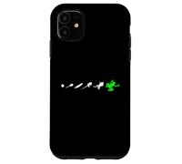 Frog Evolution Stages Funny Biology Science Design Tadpole Case for iPhone 11
