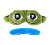 Frog Eye Patch, Funny Eye Covers, Eye Masks for Sleeping, Frog with Gel Bag, Sleeping Eye Face Cover, Eye Patch for Adults, Eye Patch for Children, Soft Pads for FR
