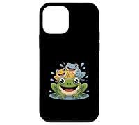 Frog Family Trio Stacked Cute Amphibian Splash Case for iPhone 12 mini