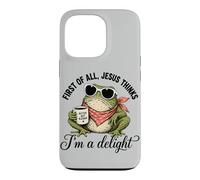 Frog First Of All Jesus Thinks I'm A Delight Case for iPhone 13 Pro
