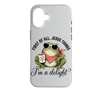 Frog First Of All Jesus Thinks I'm A Delight Case for iPhone 16