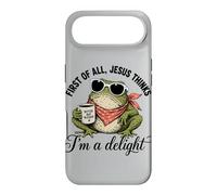 Frog First Of All Jesus Thinks I'm A Delight Case for iPhone Air