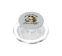 Frog First Of All Jesus Thinks I'm A Delight PopSockets PopGrip for MagSafe