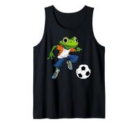 Frog Footballer Tank Top