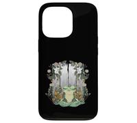 Frog Frogs Nature Lovers Meditation Mediteria OM Case for iPhone 13 Pro