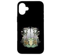 Frog Frogs Nature Lovers Meditation Mediteria OM Case for iPhone 16 Plus