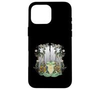 Frog Frogs Nature Lovers Meditation Mediteria OM Case for iPhone 16 Pro Max
