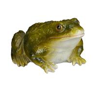 Frog garden statue Lifelike Poly-resin Garden Frog Ornament Toad Garden Ornament