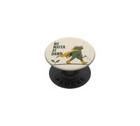 Frog Gardener We Water At Dawn Plant PopSockets Adhesive PopGrip