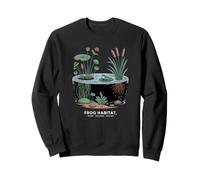 Frog Habitat Frog Watching Pond Sweatshirt
