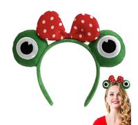 Frog Headband Toddler | Makeup Removal Headwear,Hair Accessories Elastic Makeup Headbands for Women Girls Animal Theme Cosplay Halloween