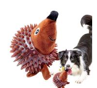 Frog Hedgehog Spiked Ball - Tough Rubber Dog Chew Toy, Soft Texture Squeaky Play Ball, Floating Bite Resistant Design | Interactive Toy for More