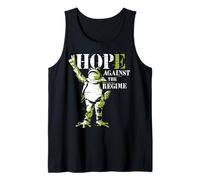 Frog Hop Hope Against The Regime Clever Tank Top