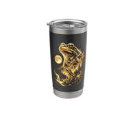 Frog Howling At The Moon Meme Stainless Steel Insulated Tumbler