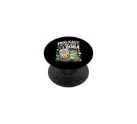 Frog-ically in Love With Boba Bubble Tea Cute Boba PopSockets Adhesive PopGrip