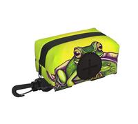 Frog in a pond Pet travel garbage bag storage bag Essentials for hiking or camping in the countryside Ensure you have an enjoyable experience