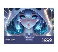 Frog Jigsaw Puzzle Adult And Children 1000 Jigsaws Beautifully Illustrated Rainy Days Fun Activities Birthday Jumbo for Boys And Girls 70x50cm/1000pcs