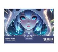 Frog Jigsaw Puzzle Adult And Children 1000 Jigsaws Beautifully Illustrated Rainy Days Fun Activities Birthday Jumbo for Boys And Girls 38x26cm/1000pcs