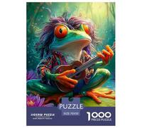Frog Jigsaw Puzzles Adult And Children EduCational Games Home Decoration Rainy Days Fun Activities Birthday Jumbo for Boys And Girls 70x50cm/1000pcs