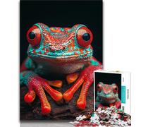 Frog Jigsaw Puzzles for Teenagers 2000 Jigsaws,Staycation Kill Time Every Piece Is Unique - Challenging Family Fun Game 70x100cm