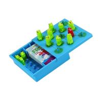 Frog Jump Puzzle, Logic Strategy Board, Game, Brain Thinking Challenge,