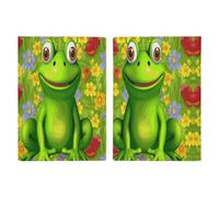 Frog Leather Passport Holder Covers Case Minimalist Passport Sleeve Travel Wallet Passport Book Holders for Women Men, style, 20.3x13.8cm
