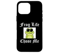 FROG LIFE CHOSE ME - Gangsta Stunner Shades on Cool Toad Case for iPhone 16 Pro Max