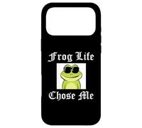 FROG LIFE CHOSE ME - Gangsta Stunner Shades on Cool Toad Case for iPhone 17 Pro Max