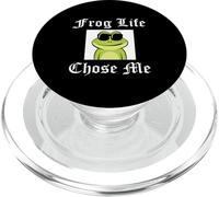 FROG LIFE CHOSE ME - Gangsta Stunner Shades on Cool Toad PopSockets PopGrip for MagSafe