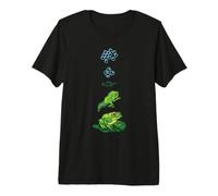 Frog Life Cycle Metamorphosis Egg Tadpole Premium T-Shirt