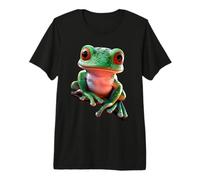 Frog Little Toad Tree Frog Baby Frogs Cute Frog Premium T-Shirt