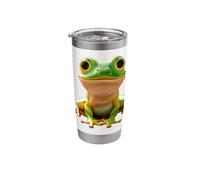 Frog Little Toad Tree Frog Baby Frogs Cute Frog Stainless Steel Insulated Tumbler
