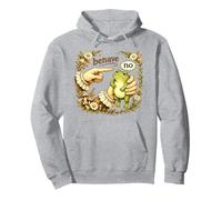 Frog Lover Cottagecore Frog “Behave No” Funny Meme Pullover Hoodie