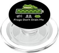 Frog Lover Introvert Animal Humor Quiet Witty Nature Geek PopSockets PopGrip for MagSafe