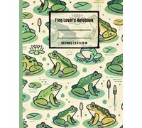 Frog Lover's Notebook: A Cute Frog Themed Journal for Girls, Women, and Amphibian Fans: 110 Lined Pages for School, Journaling, or as a Daily Diary | ... Gift for Kids & Adults Who Love Frogs