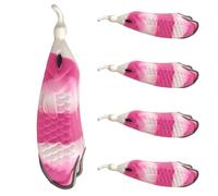 Frog Lure Kit, 5Pcs 3.46Inch Silicone Topwater Fishing Lures Double Hook Frog Baits for Freshwater Saltwater