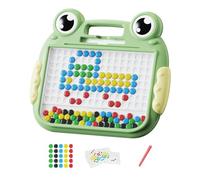 Frog Magnetic Drawing Board - Creative Educational Doodle Block Interactive Toy Beads Learning Figure Funny Learning | Magnetic Painting Board for Playing A