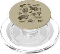 Frog Mushroom 90s Vintage Dark Academia Aesthetic Biology PopSockets PopGrip for MagSafe
