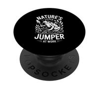 Frog Natures Little Jumper At Work PopSockets Adhesive PopGrip