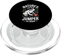 Frog Natures Little Jumper At Work PopSockets PopGrip for MagSafe