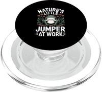 Frog Natures Little Jumper At Work PopSockets PopGrip for MagSafe