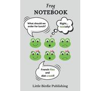 Frog Notebook: Composition Notebook & Journal | College-Ruled | 100 double sided pages | Matte Finished | 6” X 9” Inches | Funny Frog Gifts