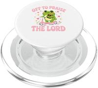 Frog Off to Praise The Lord PopSockets PopGrip for MagSafe