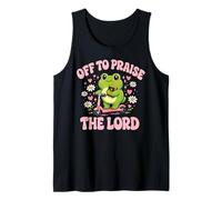 Frog Off to Praise The Lord Tank Top