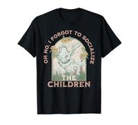 Frog Oh No I Forgot to Socialize Children T-Shirt