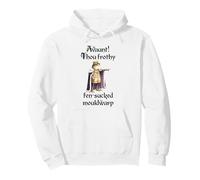 Frog or Toad King Using Faux Shakespearean Insults Pullover Hoodie