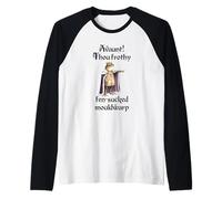 Frog or Toad King Using Faux Shakespearean Insults Raglan Baseball Tee