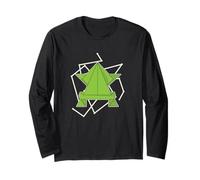 Frog Origami Long Sleeve T-Shirt