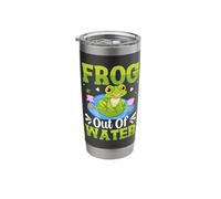 Frog Out of Water Stainless Steel Insulated Tumbler