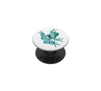 Frog Pacific Northwest Native American Indian Style Art PopSockets Adhesive PopGrip